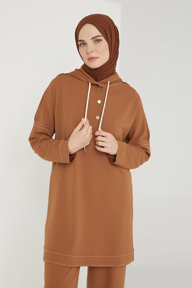 Armine Takım 21KD4419 Taba