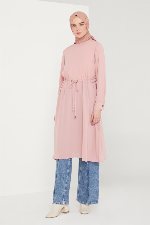 Armine Tünel Detaylı Tunik 21K4546 Atlas
