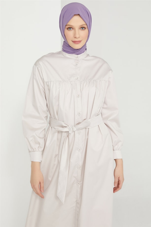 Armine Tunik Elbise 21KS4601 Taş