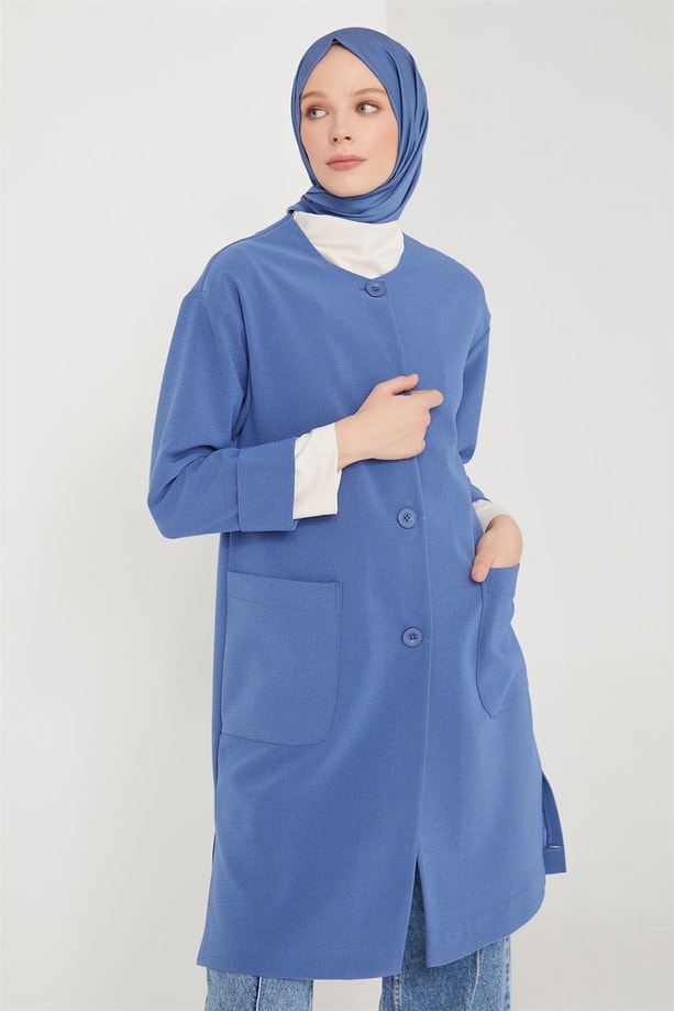 Armine Ceket 21KS5420 Mavi