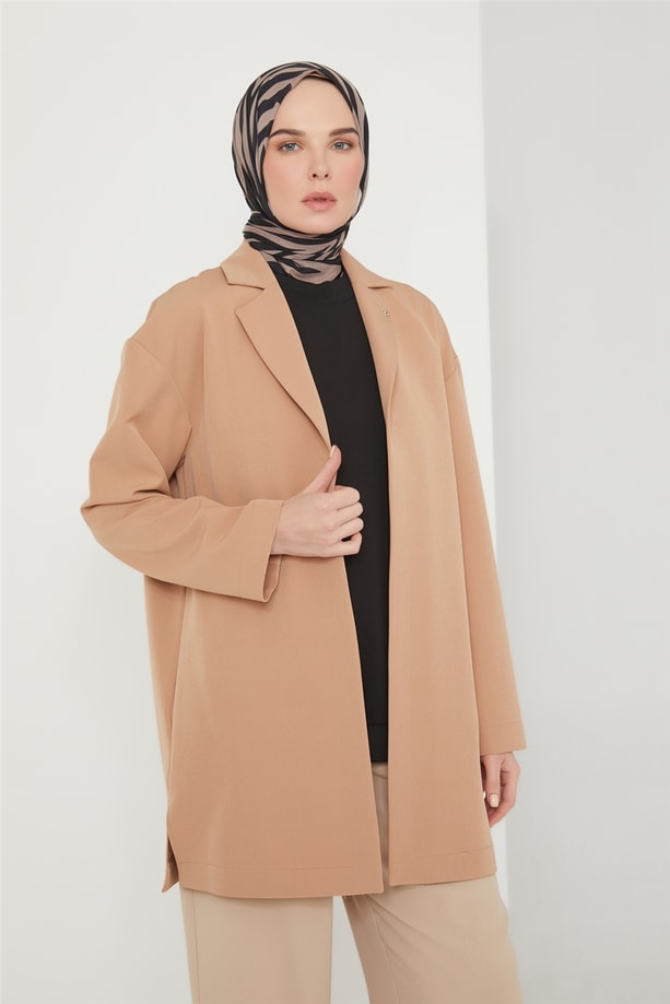 Armine İçi Bluzlu Ceket 21K5602 Bej