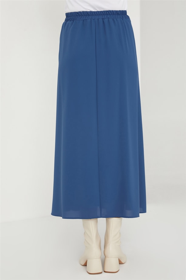 Armine Pile Detaylı Kimono Takım 21K6305 Okyanus