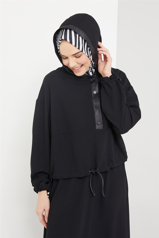 Armine Etekli Takım 21K6333 Siyah