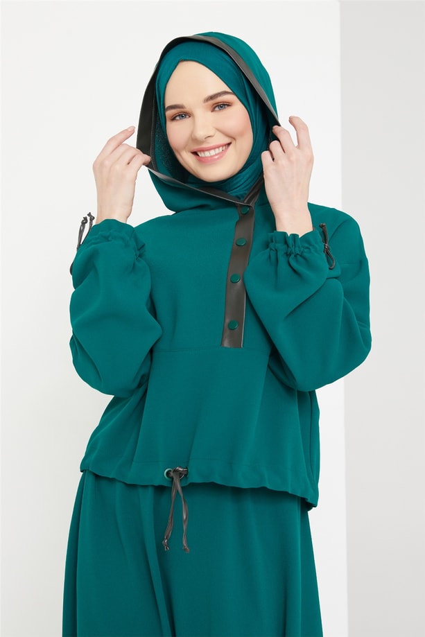 Armine Etekli Takım 21K6333 Yosun