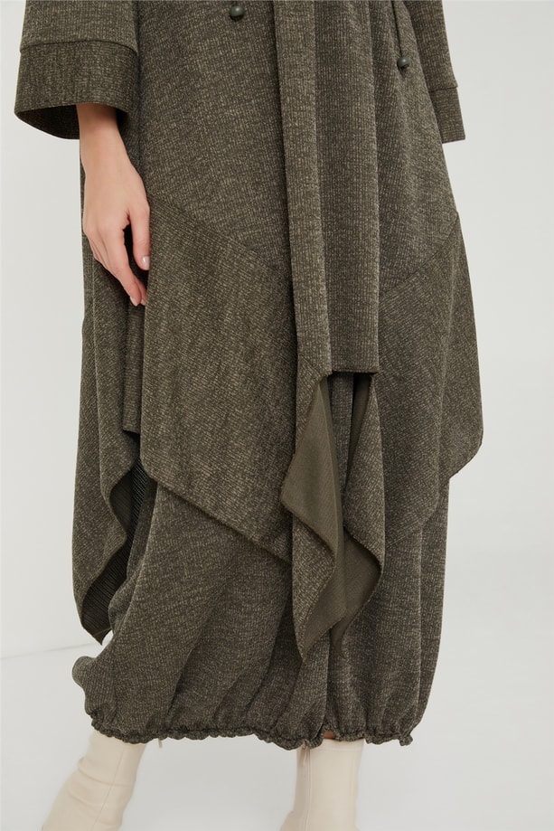 Armine Triko Etekli Takım 21K6334 Haki