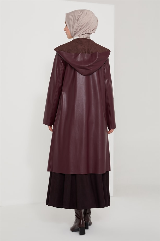 Armine Çift Taraflı Kap 21K7309 Bordo
