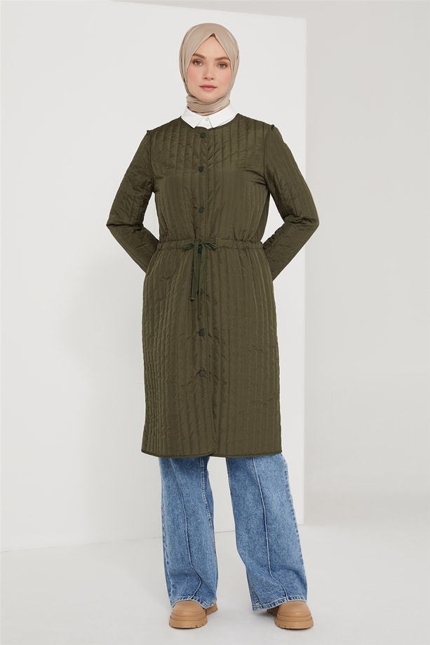 Armine Fay Kapitone Kaban 21K7407 Haki