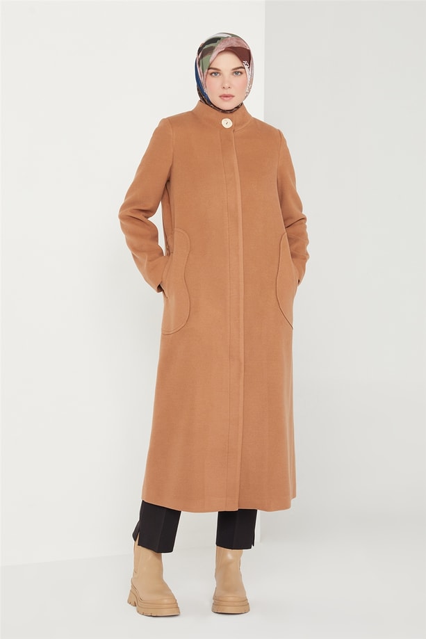 Armine Asimetrik Cepli Kaban 21K7408 Camel