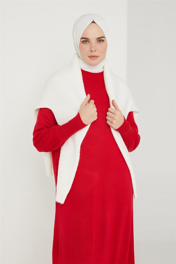 Armine Tunik 21KD8311 Kırmızı