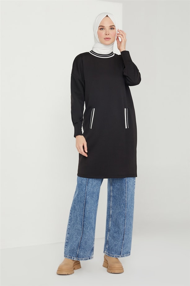 Armine Tunik 21KD8312 Siyah