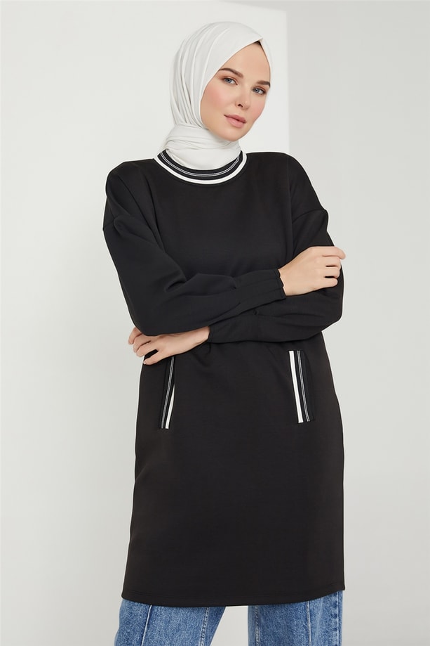 Armine Tunik 21KD8312 Siyah