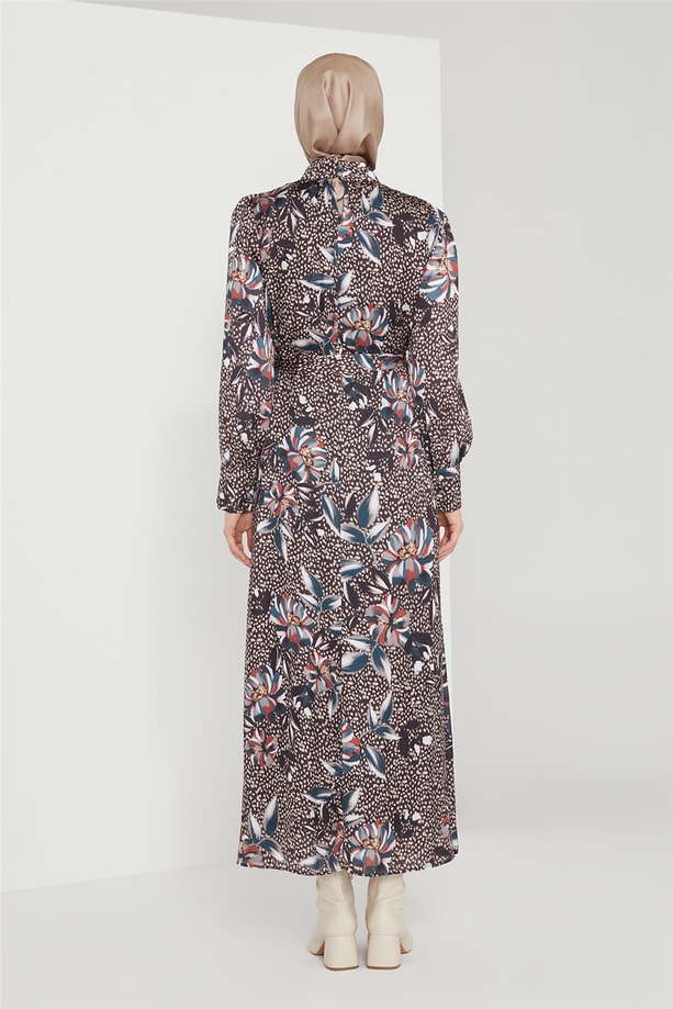 Armine Elbise 21KD8316 Badem