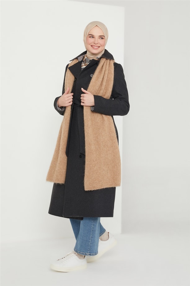 Armine Manto 21K8711 Antrasit