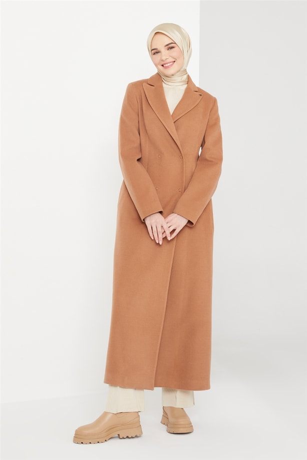 Armine Slim Pensli Klasik Kaban 21K7405 Camel