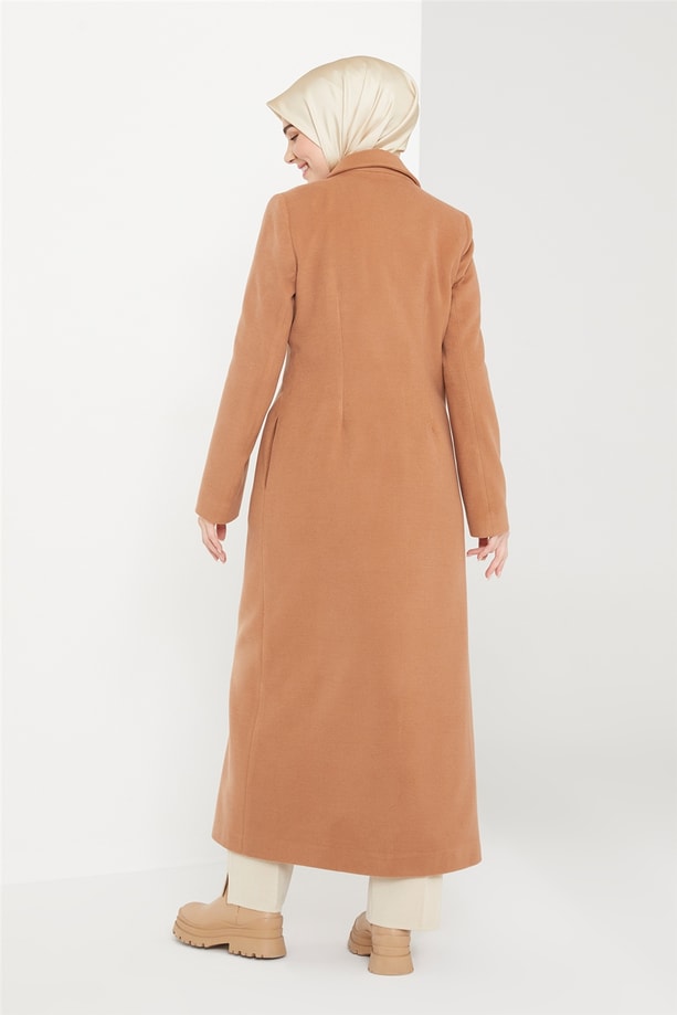 Armine Slim Pensli Klasik Kaban 21K7405 Camel