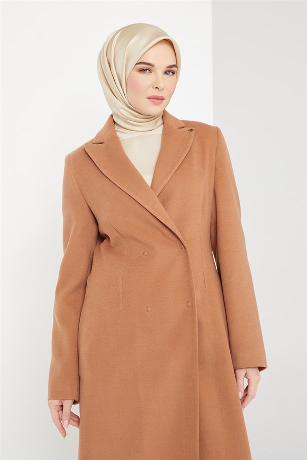 Armine Slim Pensli Klasik Kaban 21K7405 Camel