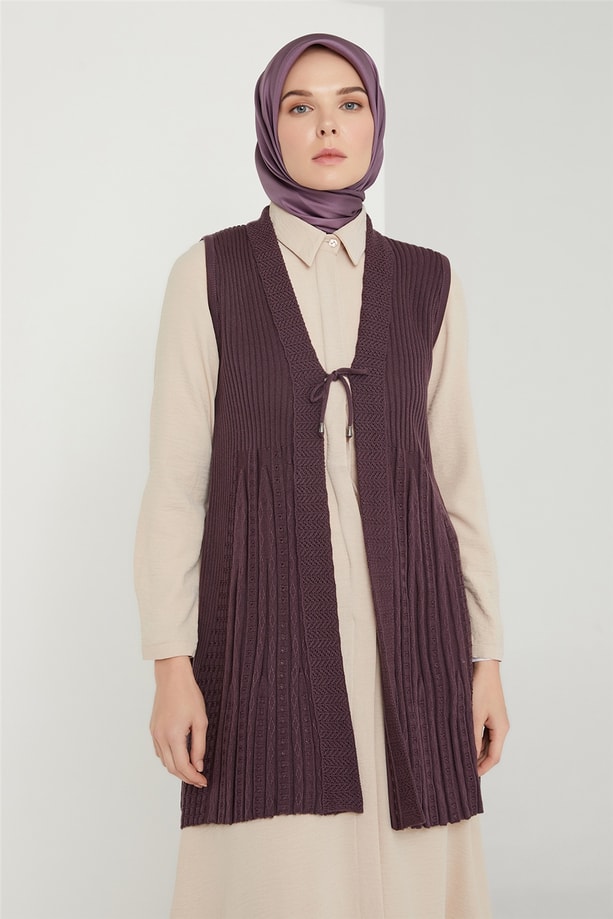 Armine Yelek 21KD9000 Mürdüm