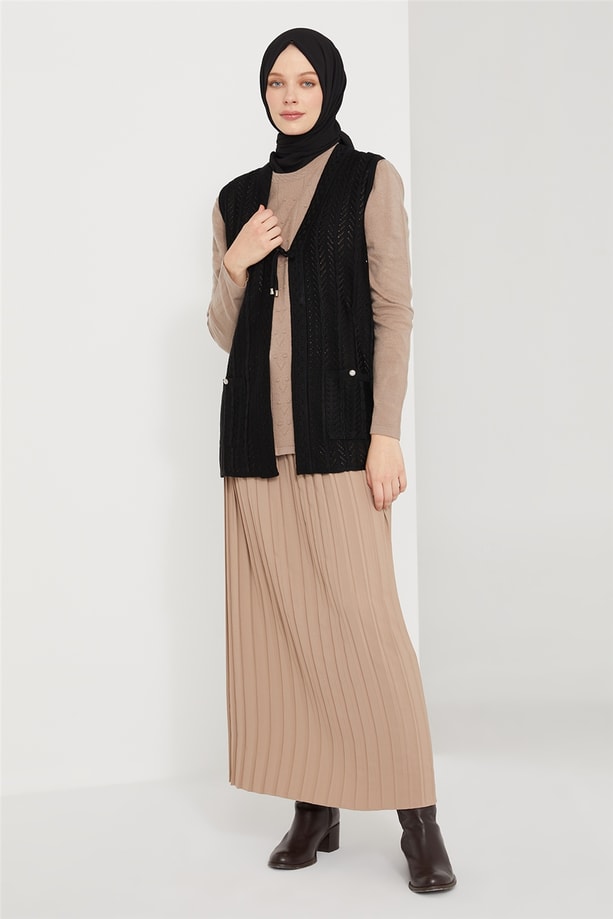 Armine Yelek 21KD9002 Siyah