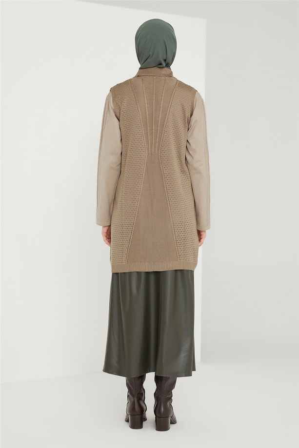 Armine Yelek 21KD9006 Vizon