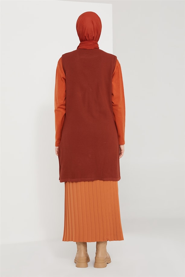 Armine Yelek 21KD9009 Tarçın