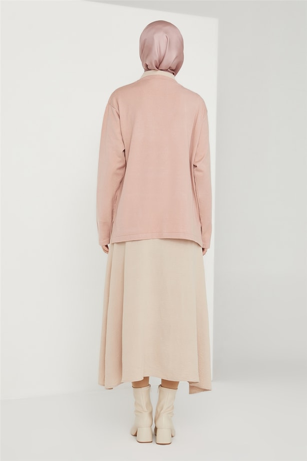 Armine Hırka 21KD9010 Pudra