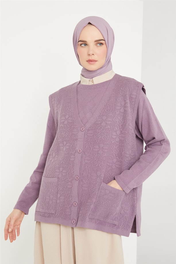 Armine Yelek 21KD9012 Lila