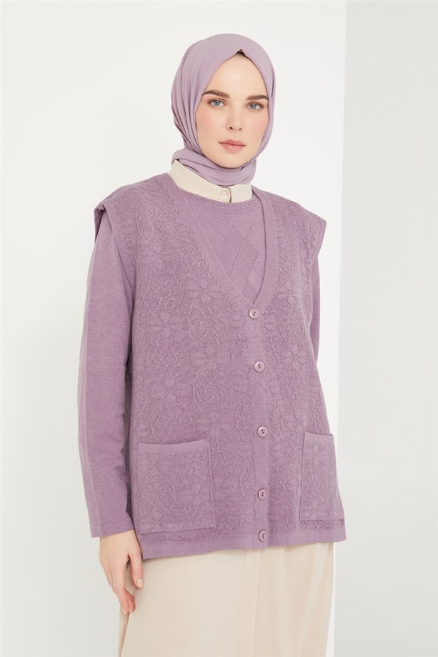 Armine Yelek 21KD9012 Lila