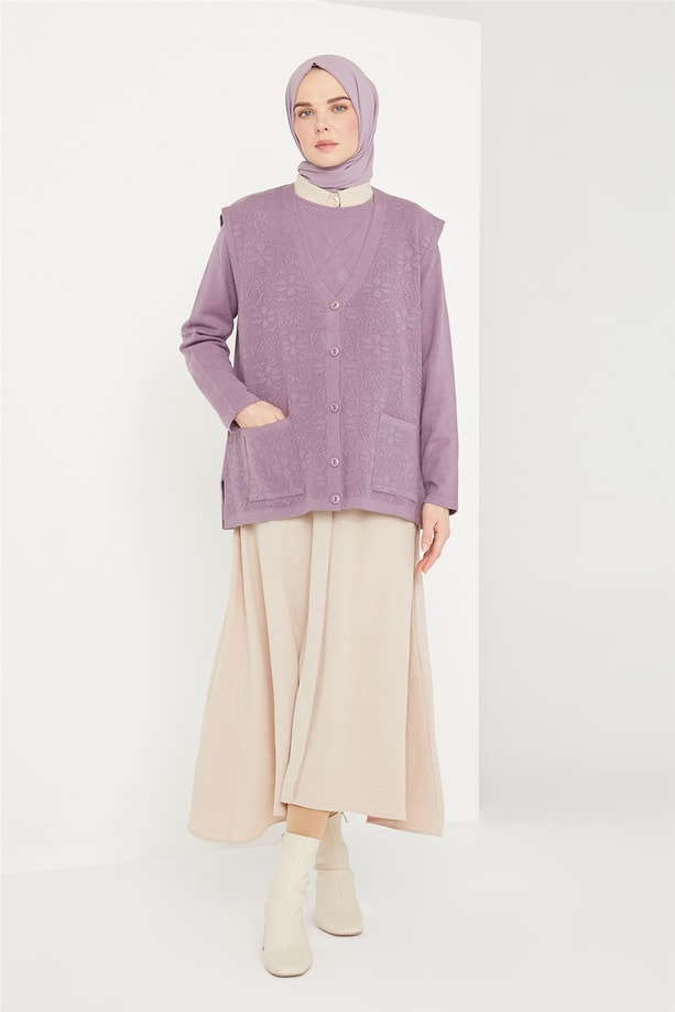 Armine Yelek 21KD9012 Lila