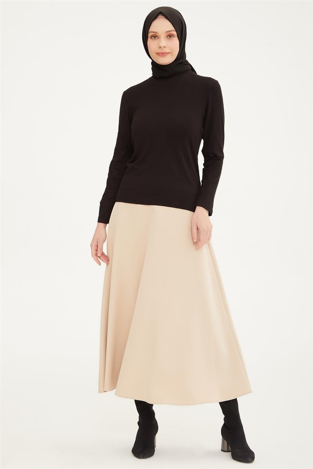 Armine Uzun Kol Badi 21KD9036 Siyah