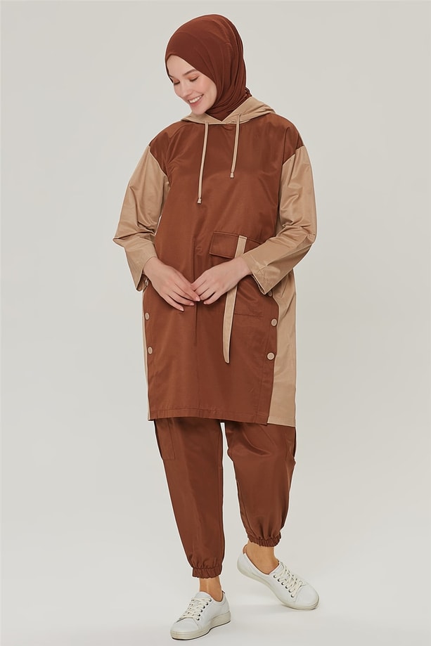 Armine Kargo Pantolon 21Y2034 Kahverengi