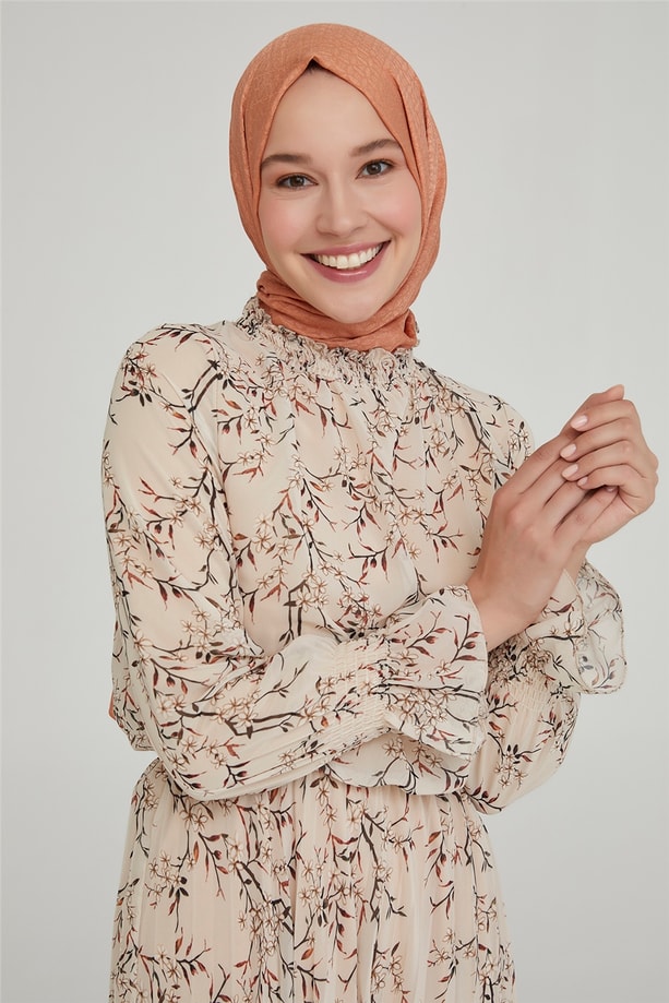 Armine Elbise 21YD2300 Bej