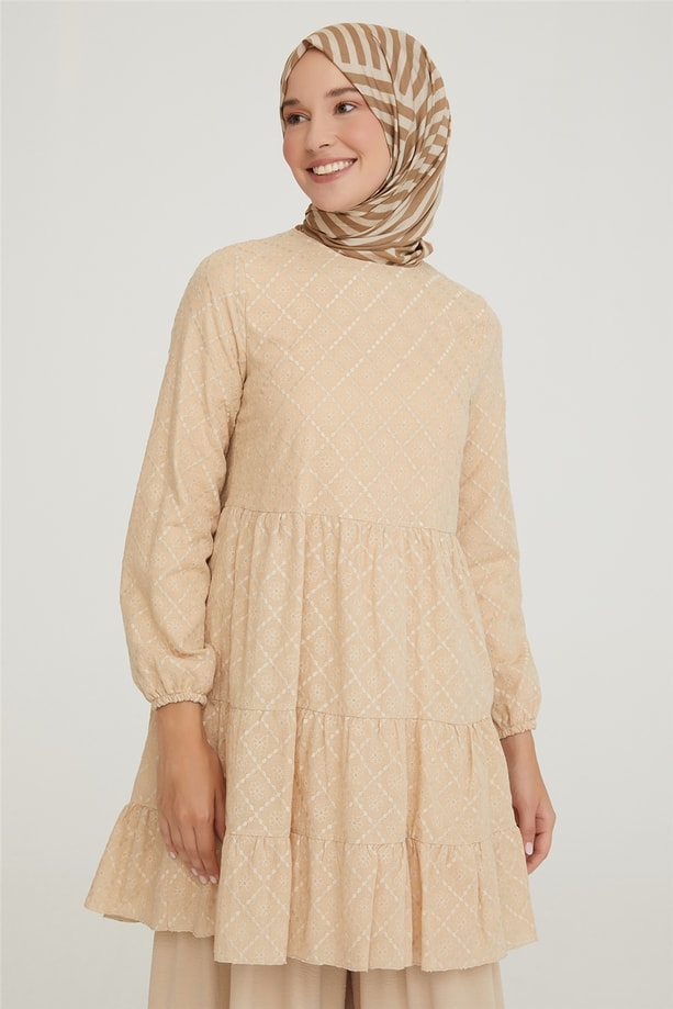 Armine Tunik 21YD2301 Bej