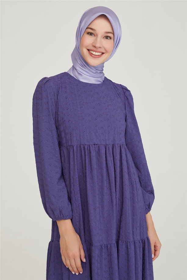 Armine Elbise 21YD2303 İndigo