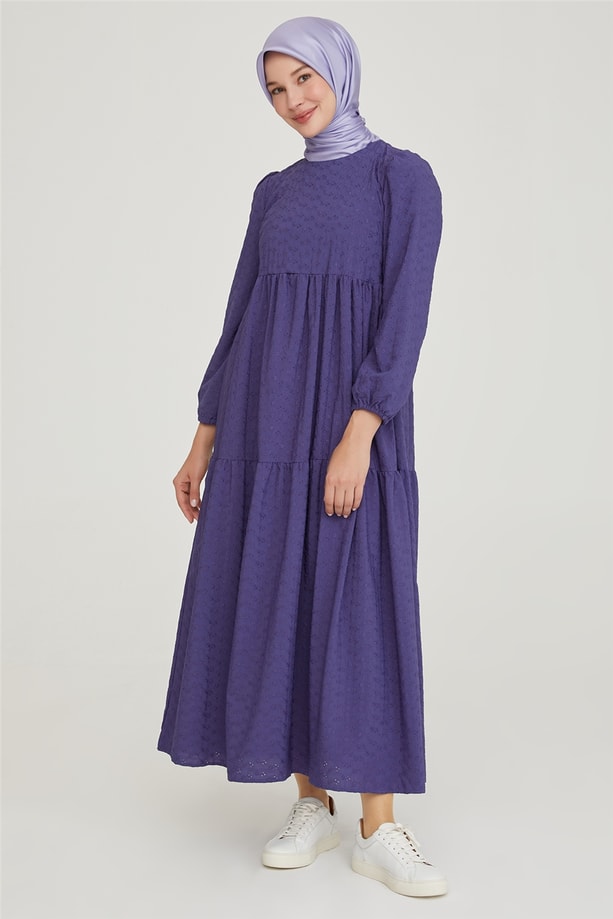 Armine Elbise 21YD2303 İndigo