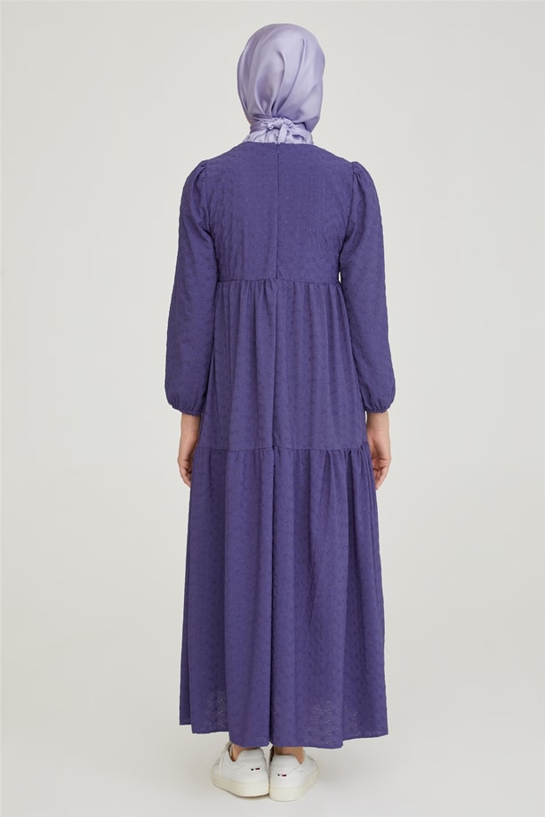 Armine Elbise 21YD2303 İndigo