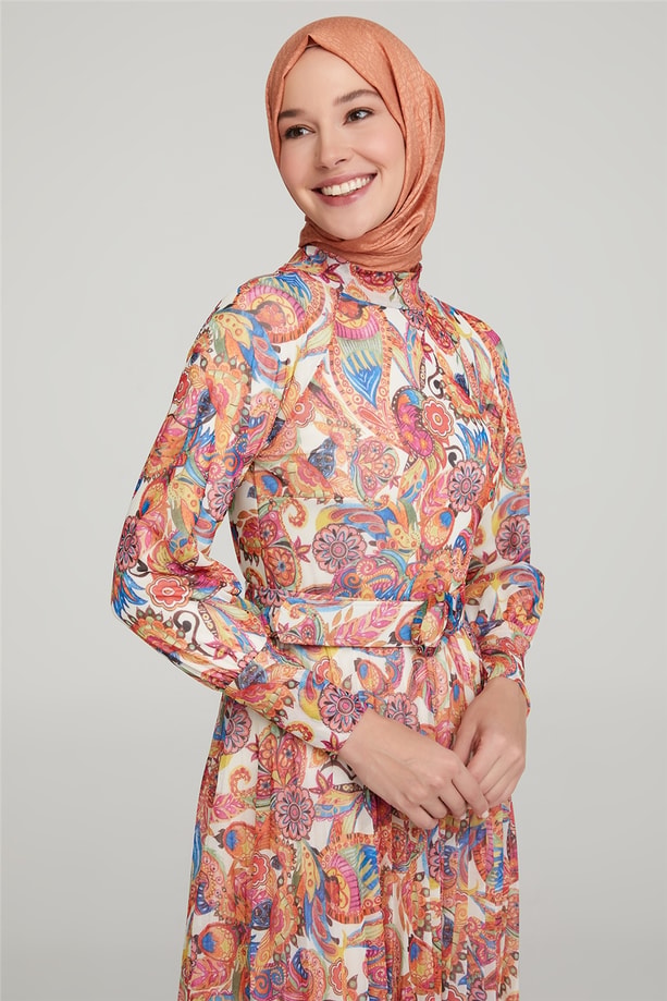 Armine Elbise 21YD2501 Mercan