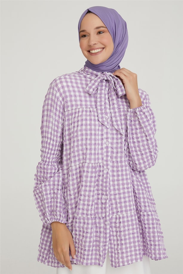 Armine Pitikarelli Tunik 21YD3104 Lila