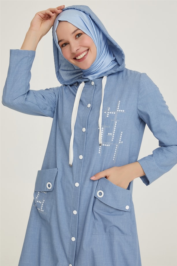 Armine Tunik 21YD3300 Mavi