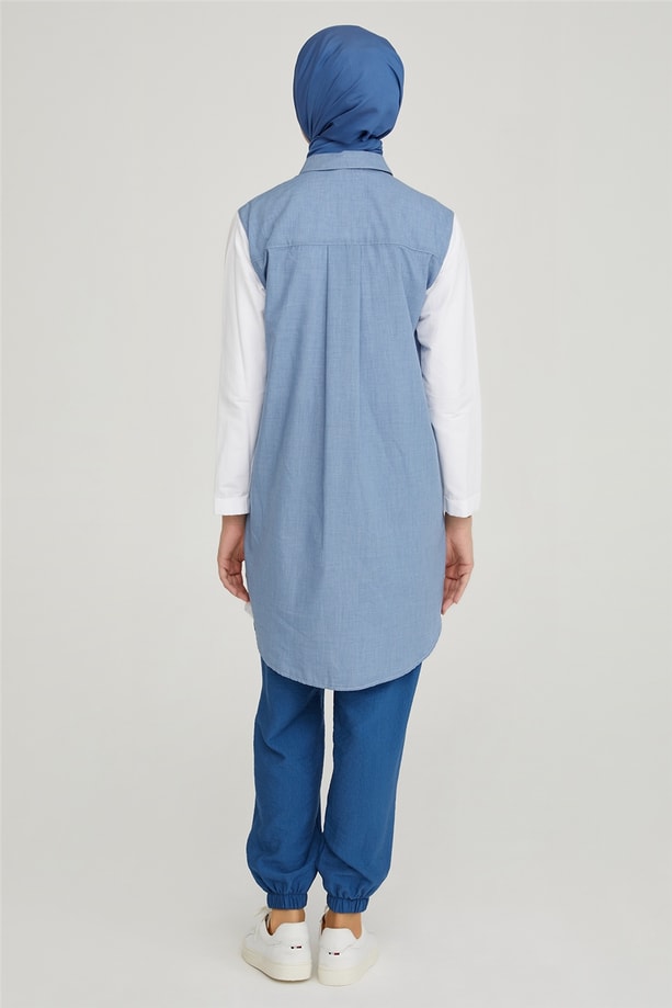 Armine Tunik 21YD3310 Beyaz