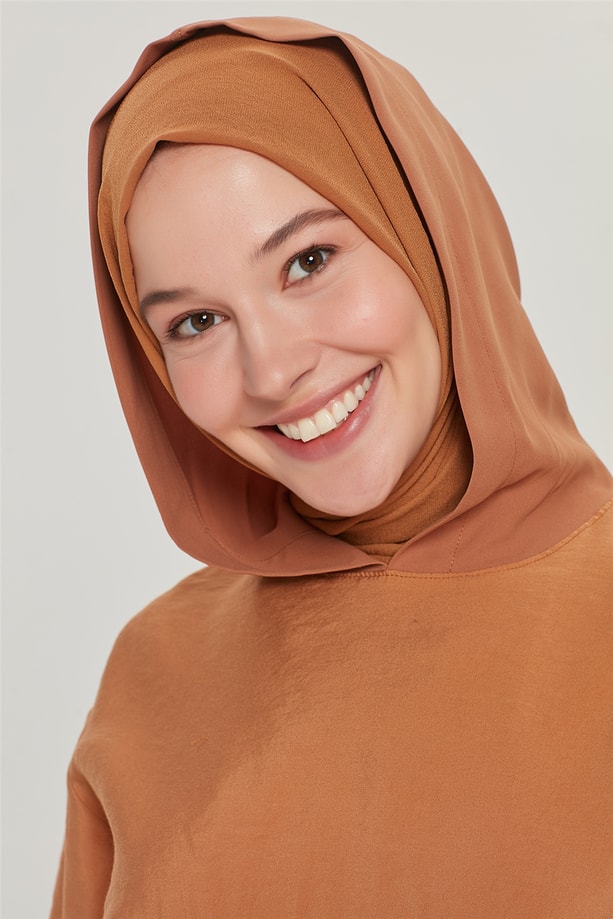 Armine Önü Kapaklı Cepli Etek Ucu Tünelli Bluz 21Y3953 Camel