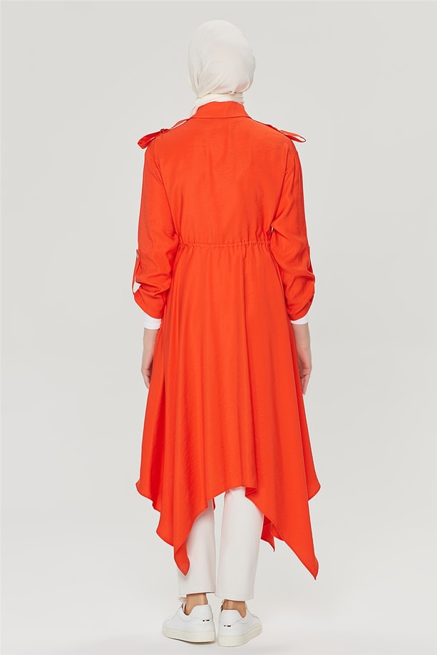 Armine Apoletli Tunik 21Y4357 Mandarin