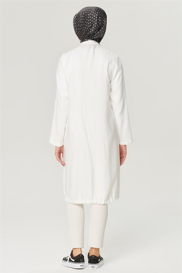Armine Cepli Spor Tunik 21Y4359 Ekru