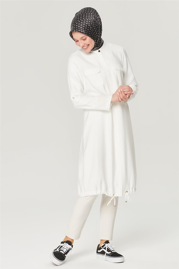 Armine Cepli Spor Tunik 21Y4359 Ekru