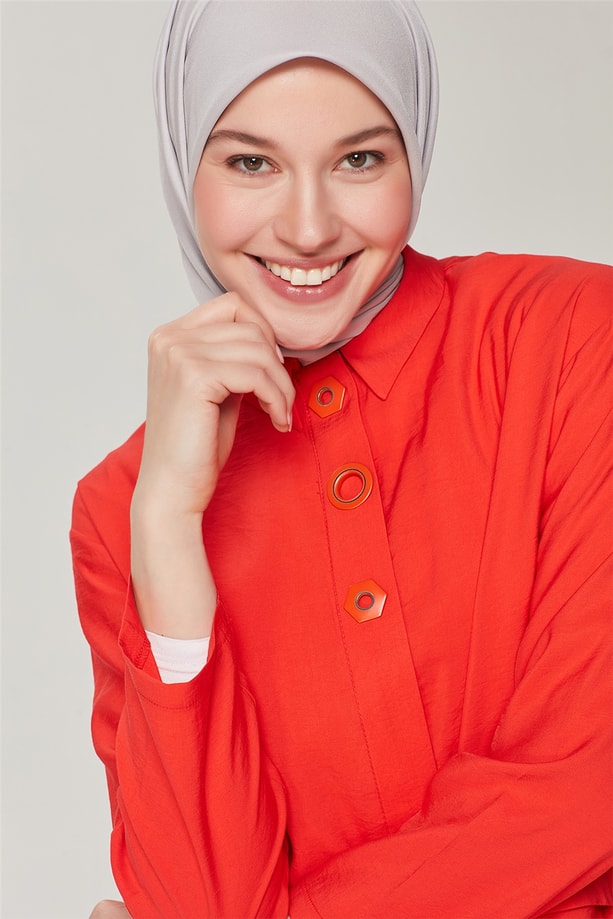 Armine Bel Kesik Detaylı Tunik 21Y4363 Narçiçeği