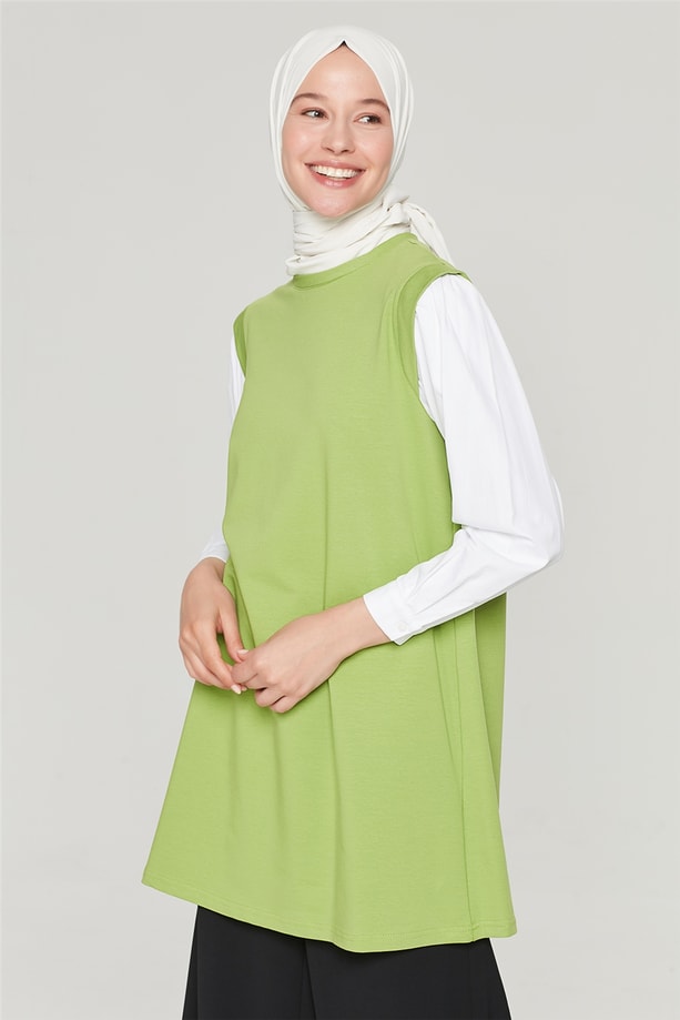 Armine Tunik 21YD4370 Fıstık Yeşil
