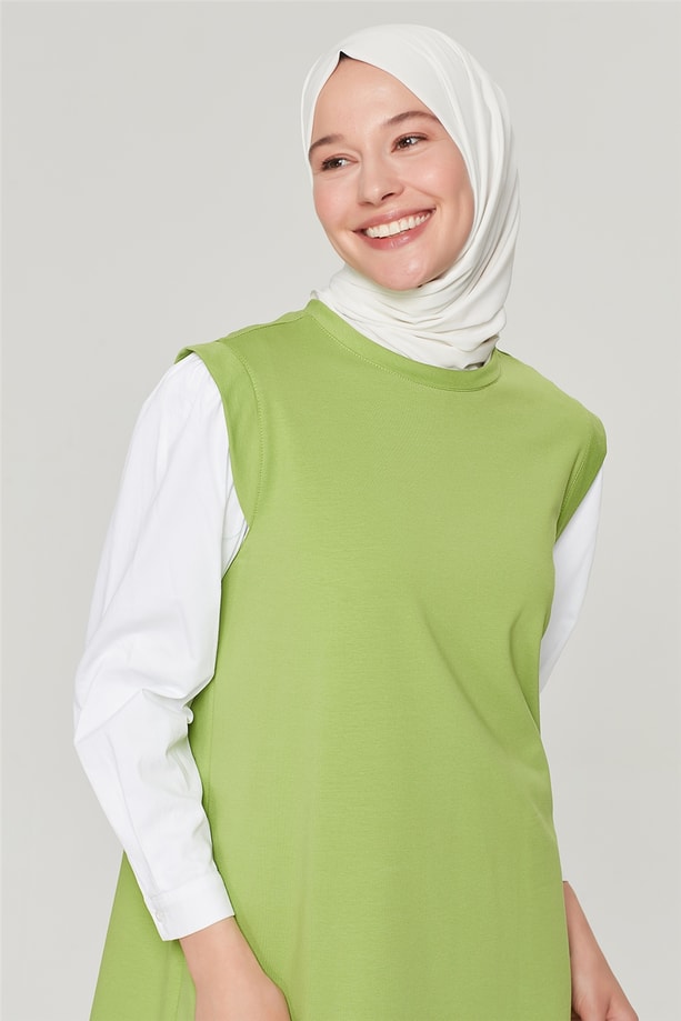 Armine Tunik 21YD4370 Fıstık Yeşil
