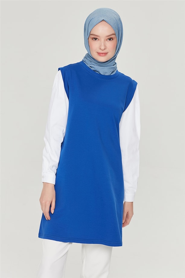 Armine Tunik 21YD4370 Saks