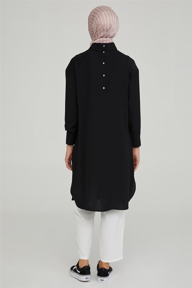Armine Çift Taraflı Tunik 21Y4407 Siyah