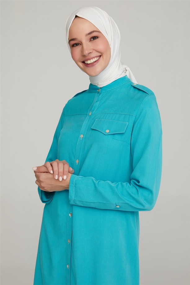 Armine Trend Tunik 21YT451 Turkuaz