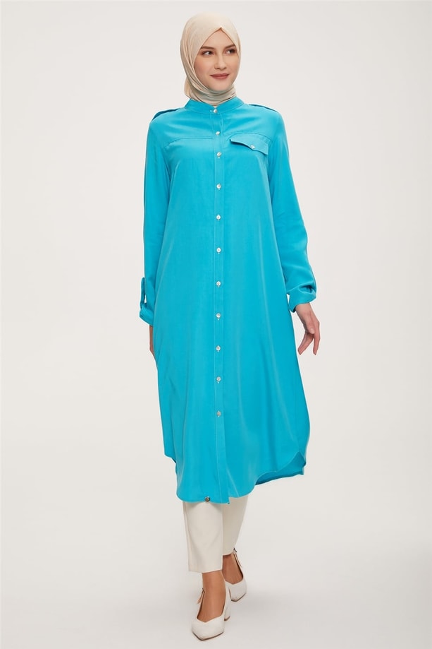Armine Trend Tunik 21YT451 Turkuaz